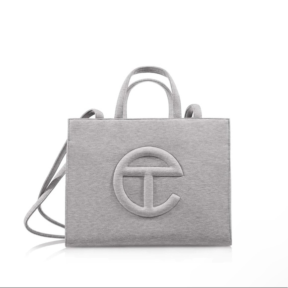 Medium Ugg x Telfar heather gray shopping bag - Picture 3 of 9